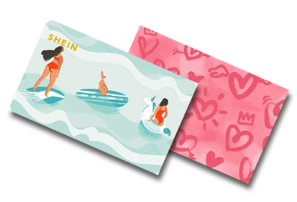 Tarjetas de regalo Shein para empleados corporativos